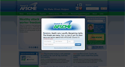 Desktop Screenshot of afscme31.org